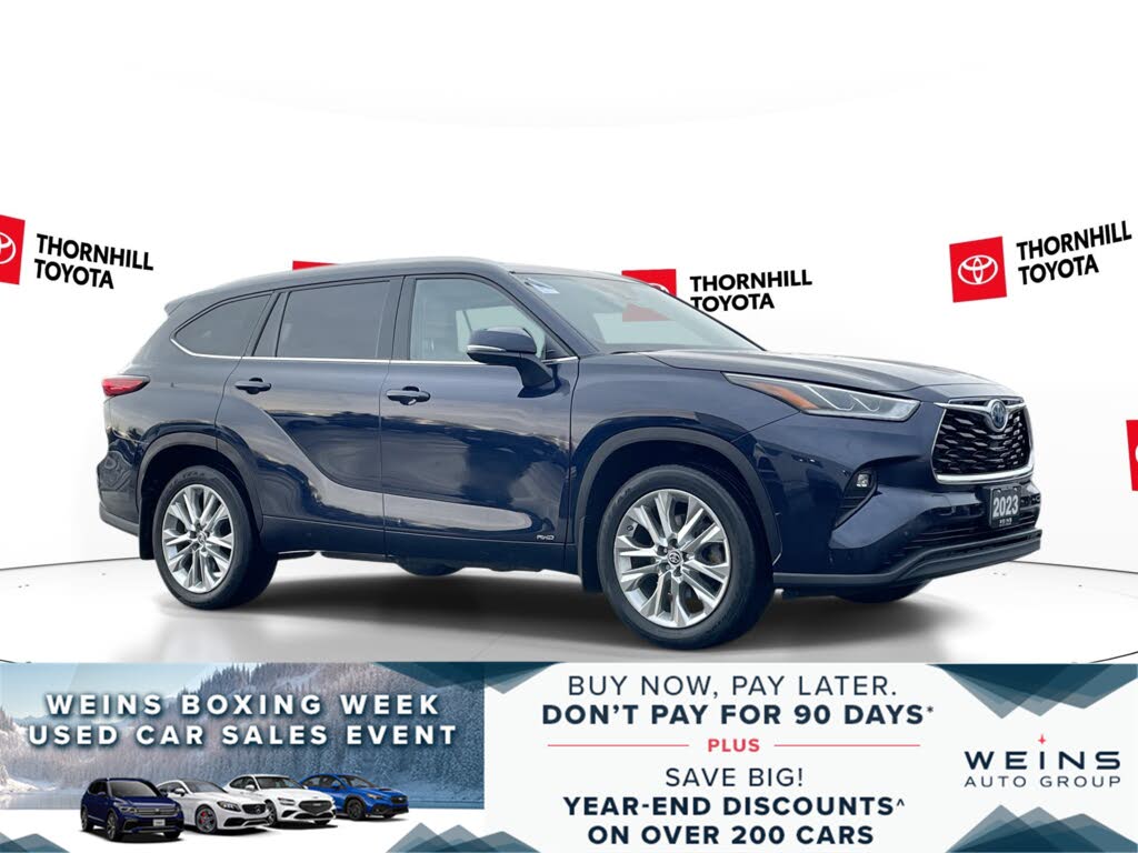 2023 Toyota Highlander Hybrid Limited AWD