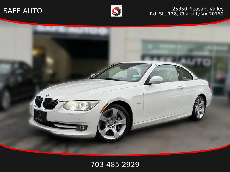 2013 BMW 3 Series 335i Convertible RWD