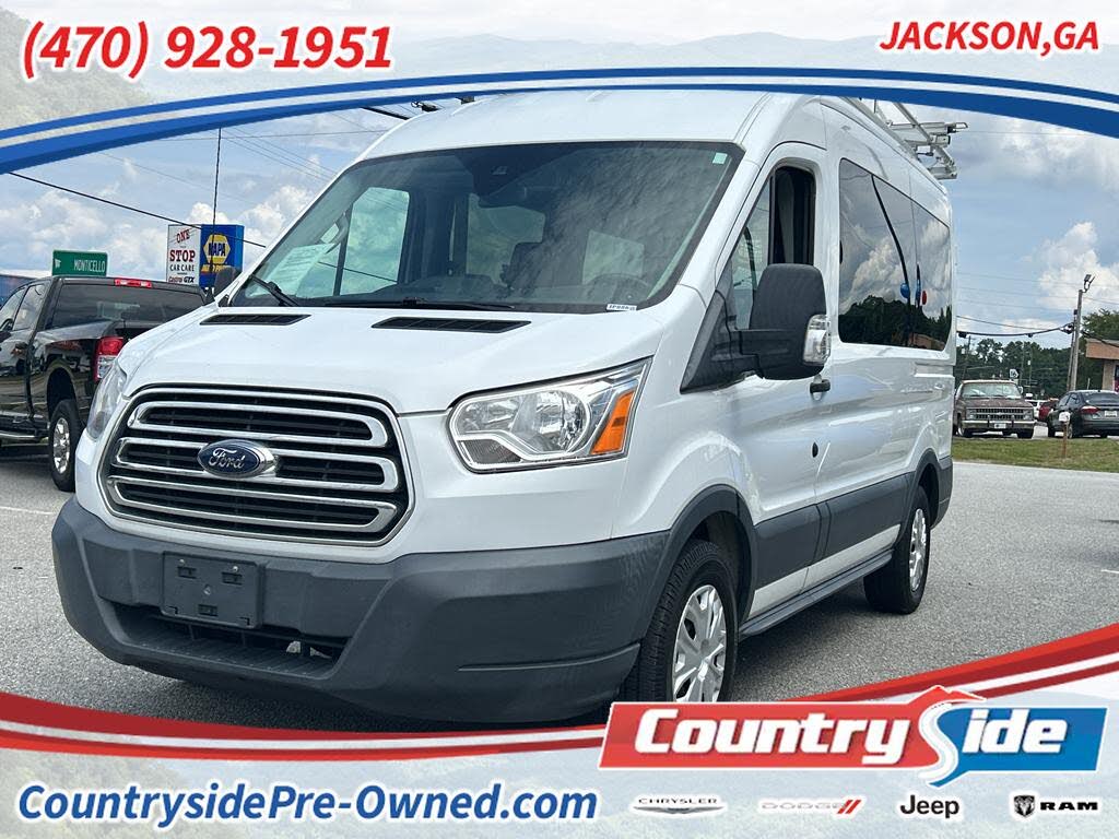 2018 Ford Transit Passenger 150 XLT Medium Roof RWD with Sliding Passenger-Side Door