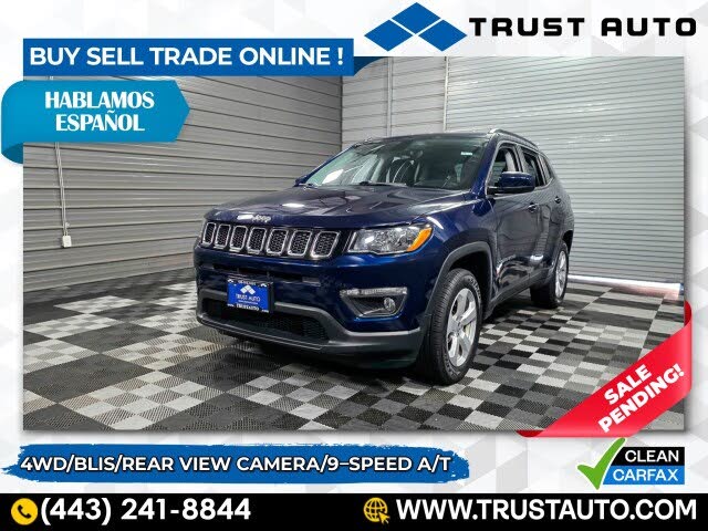 2019 Jeep Compass Latitude 4WD