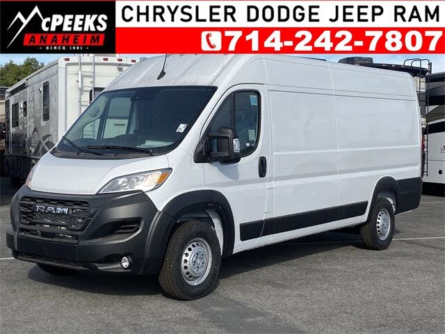 2024 RAM ProMaster 3500 Tradesman 159 High Roof Extended Cargo Van without Passenger Seat FWD