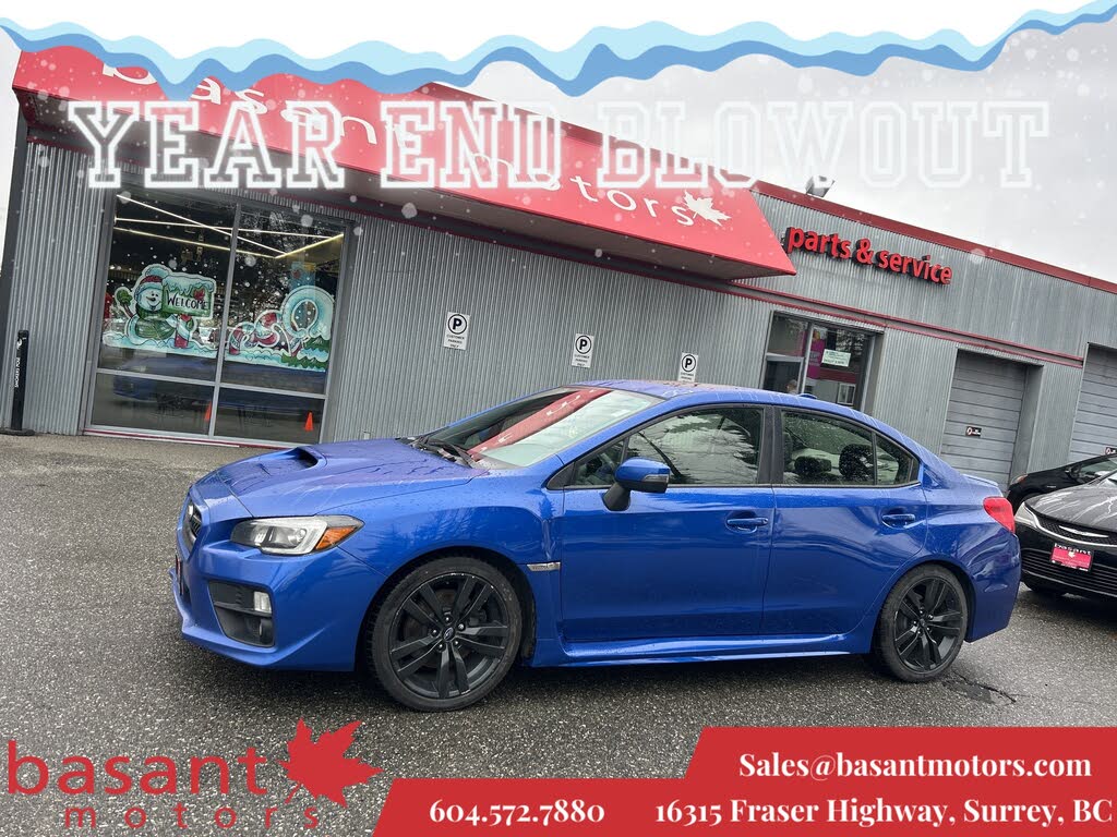 2016 Subaru WRX Sport-tech AWD