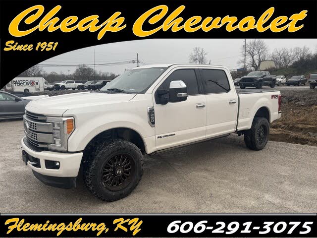 2018 Ford F-250 Super Duty Platinum Crew Cab 4WD