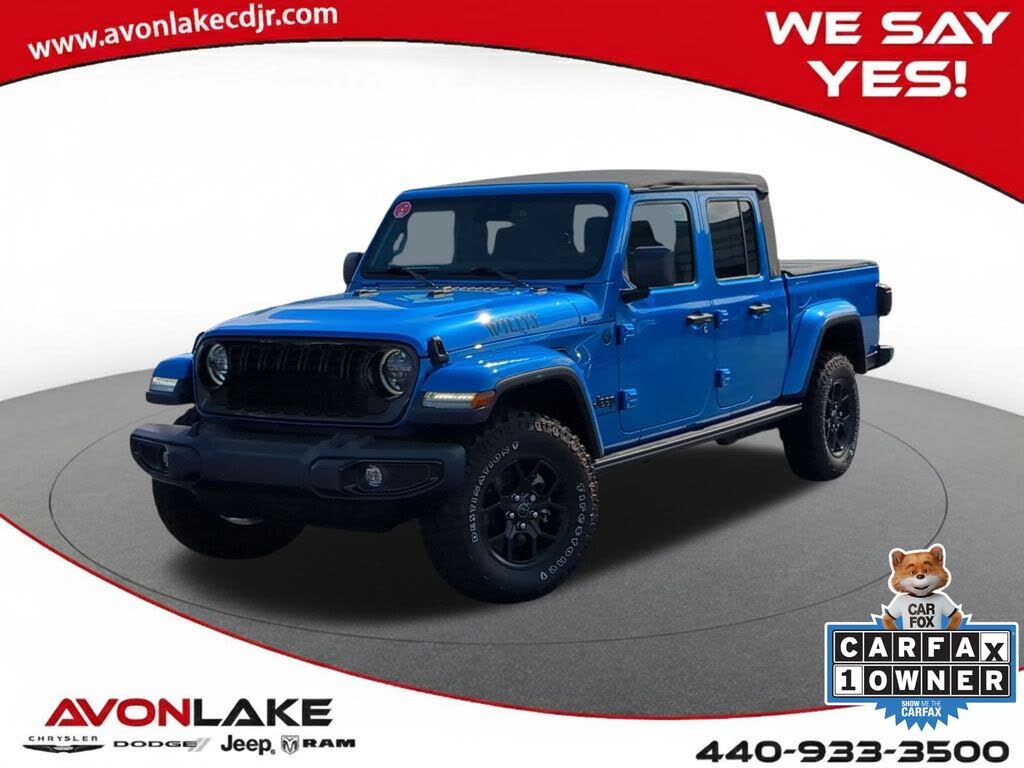 2024 Jeep Gladiator Willys Crew Cab 4WD