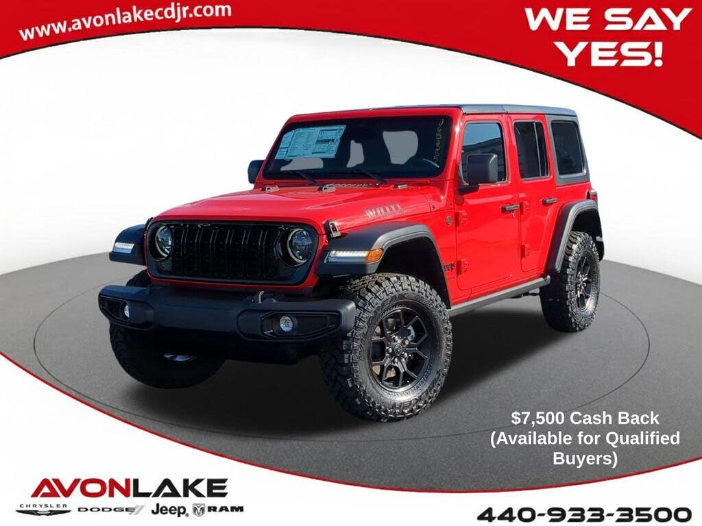 2025 Jeep Wrangler Willys 4-Door 4WD