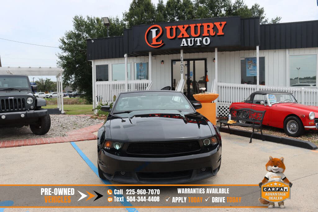 2010 Ford Mustang GT Convertible RWD