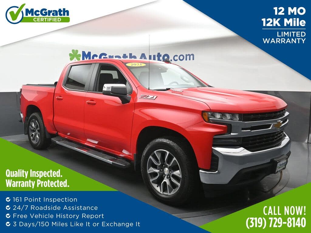 2021 Chevrolet Silverado 1500 LT Crew Cab 4WD