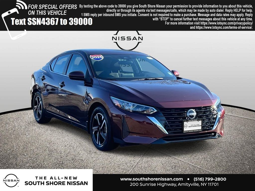 2025 Nissan Sentra SV FWD
