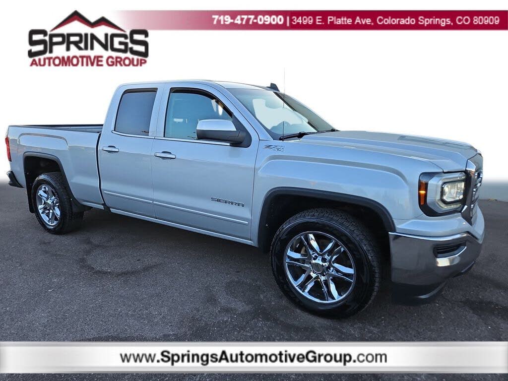 2018 GMC Sierra 1500 SLE Double Cab 4WD