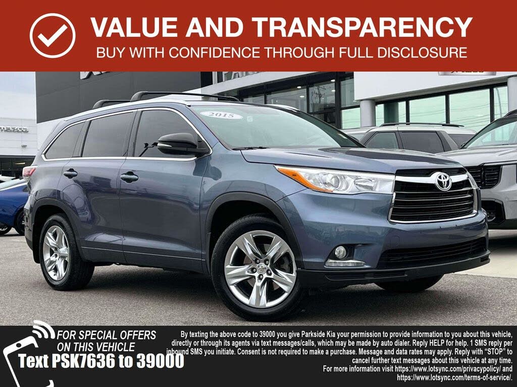 2015 Toyota Highlander Limited AWD