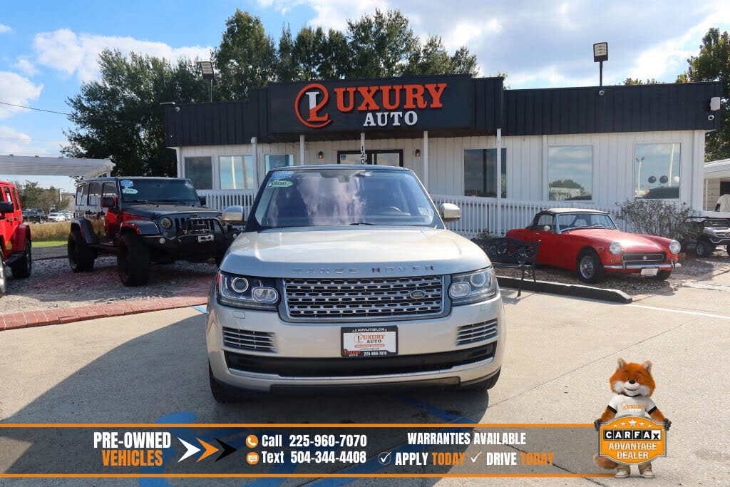 2016 Land Rover Range Rover V6 HSE 4WD