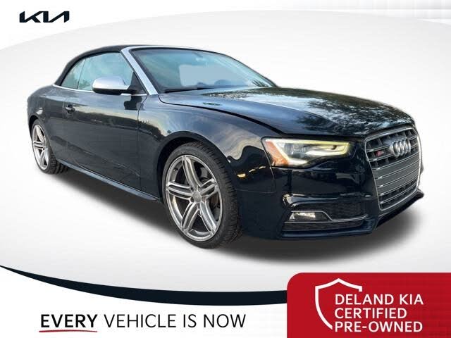 2013 Audi S5 3.0T quattro Prestige Cabriolet AWD