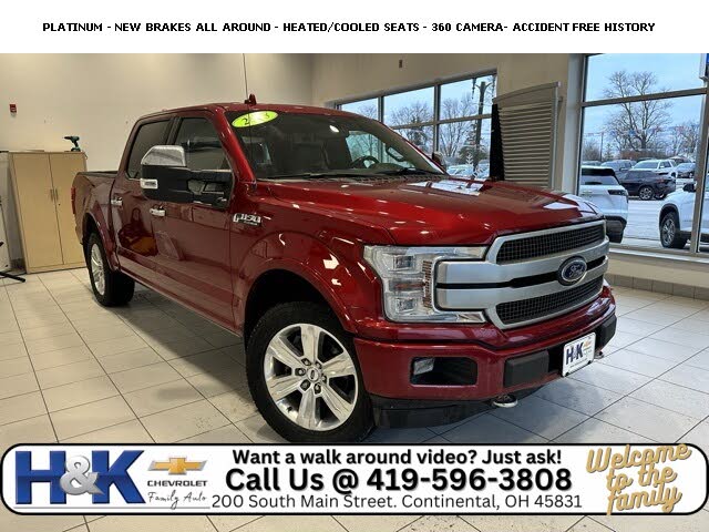 2018 Ford F-150 Platinum SuperCrew 4WD
