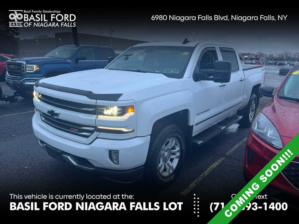 2018 Chevrolet Silverado 1500 LTZ Crew Cab 4WD