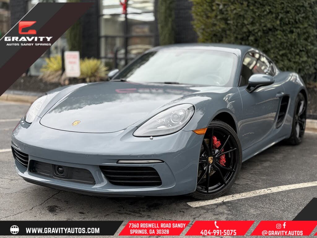 2018 Porsche 718 Cayman S RWD