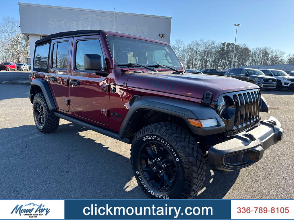 2021 Jeep Wrangler Unlimited Willys 4WD