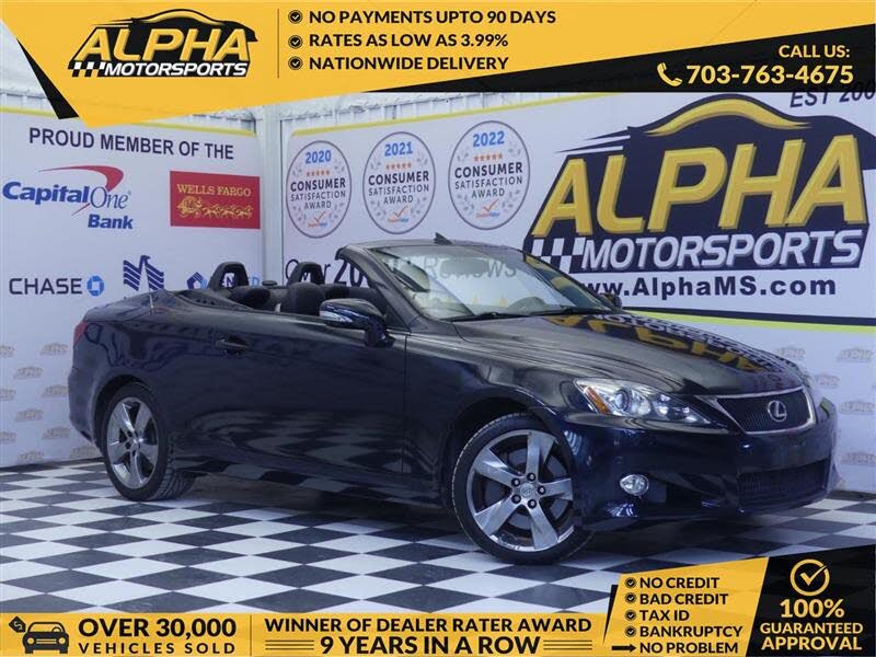 2010 Lexus IS 350C Convertible RWD