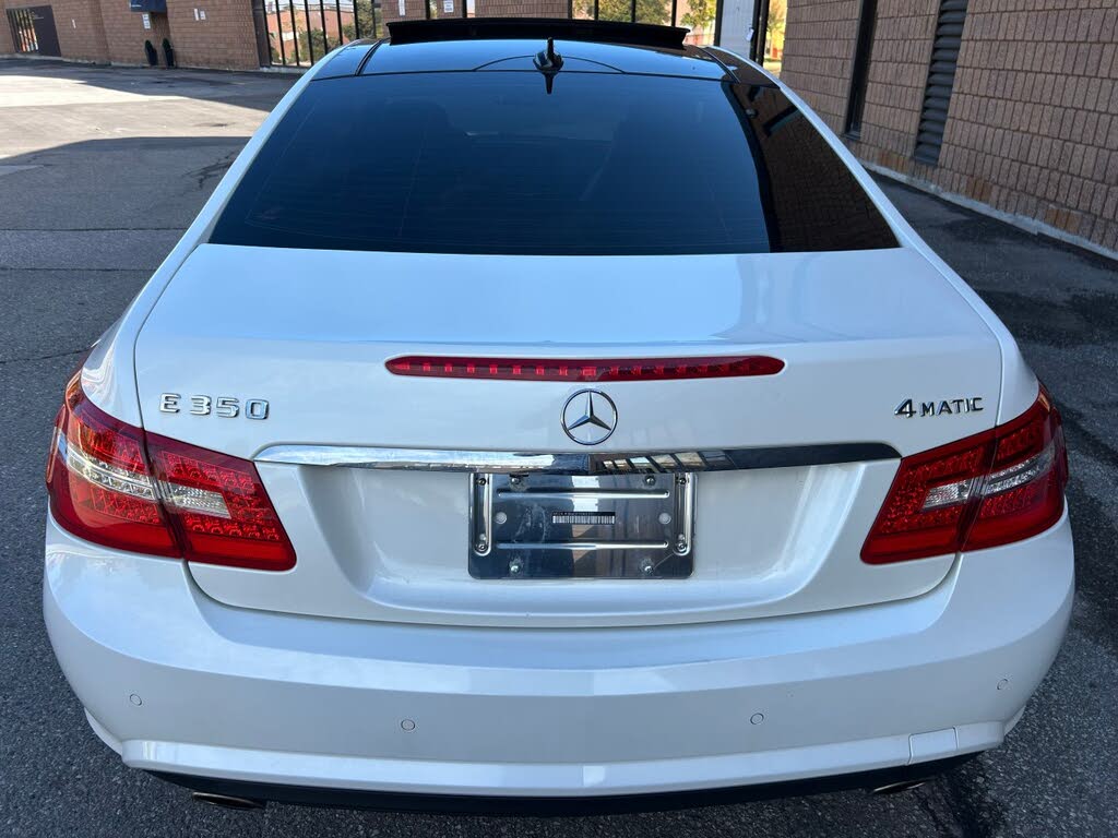 2012 Mercedes-Benz E-Class E 350 Coupe 4MATIC