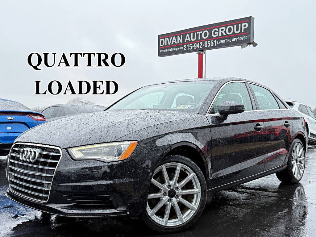 2015 Audi A3 2.0T quattro Premium Plus Sedan AWD