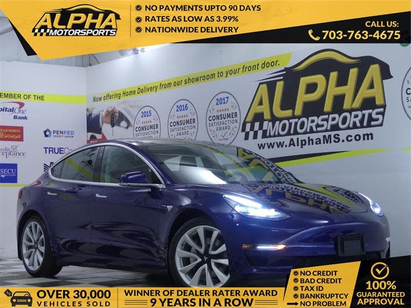 2018 Tesla Model 3 Long Range AWD