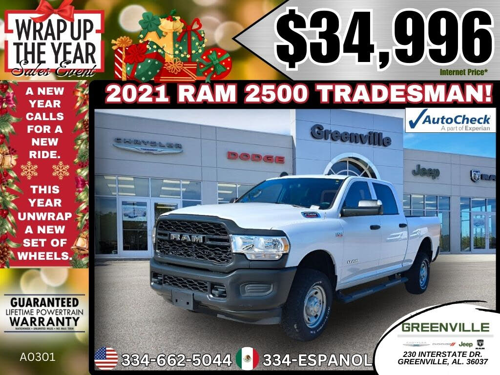 2021 RAM 2500 Tradesman Crew Cab 4WD