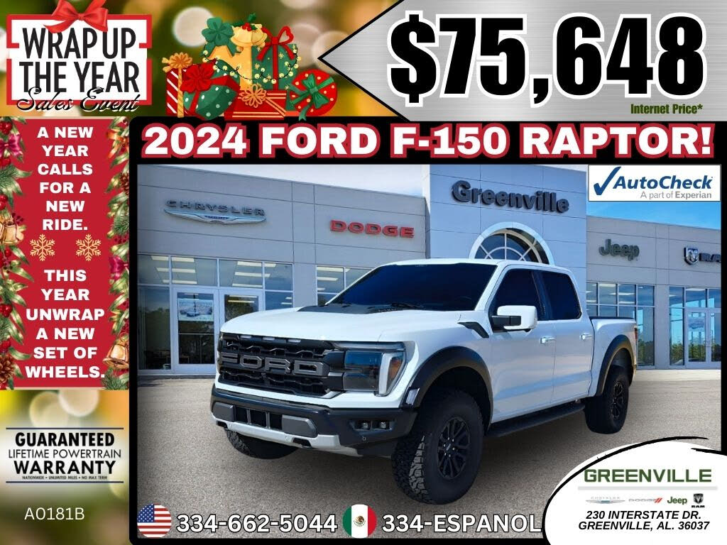 2024 Ford F-150 Raptor SuperCrew 4WD