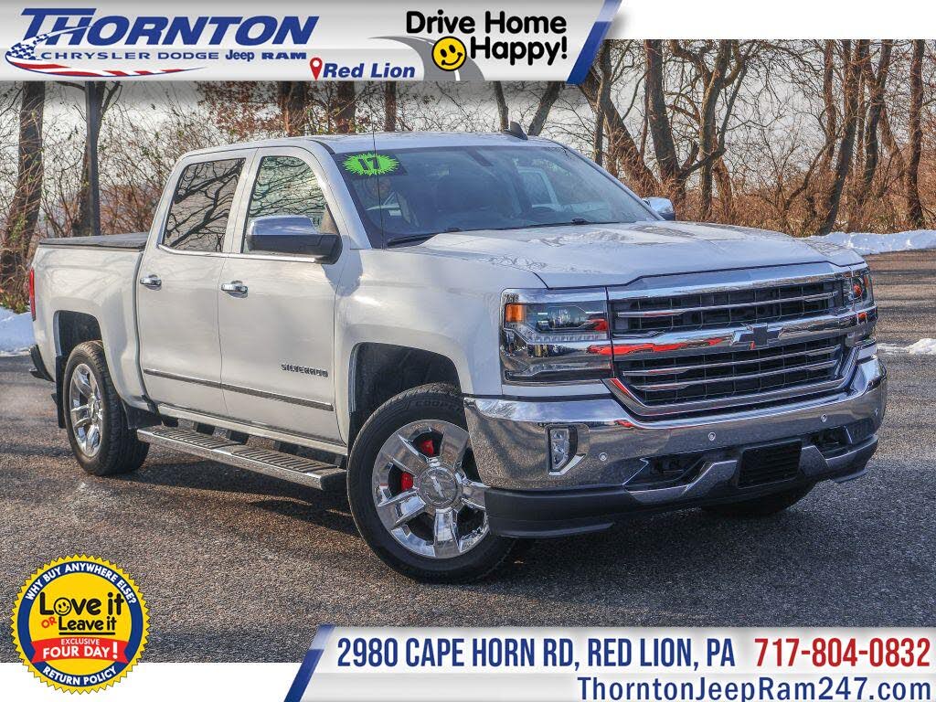 2017 Chevrolet Silverado 1500 LTZ Crew Cab 4WD
