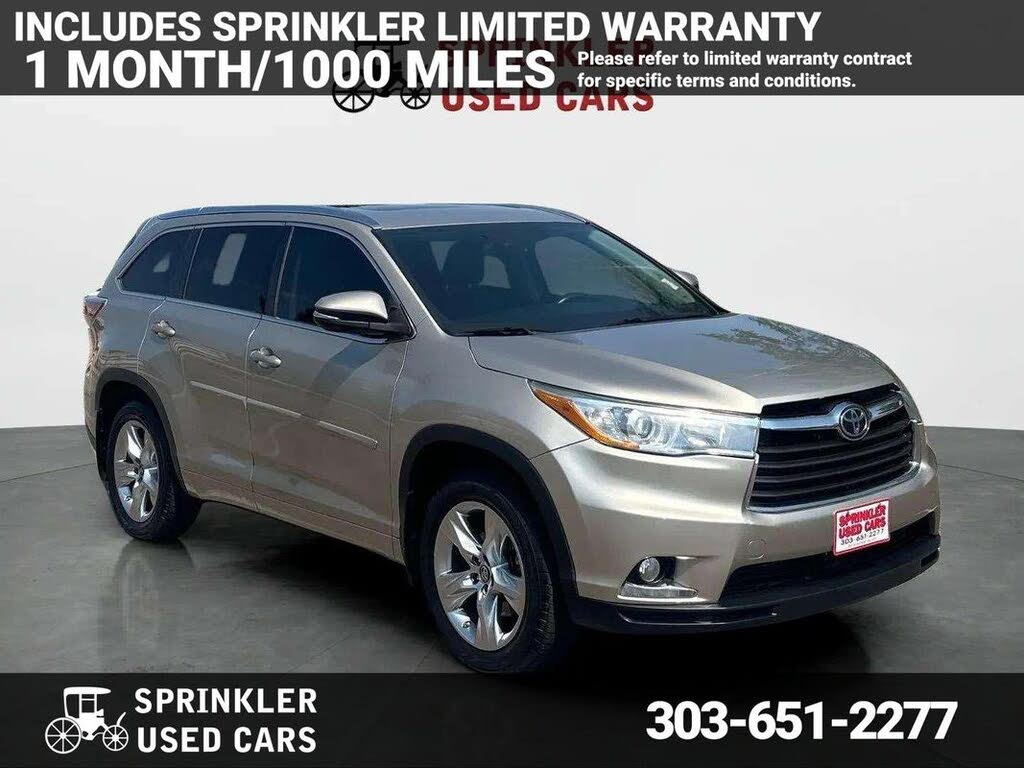 2016 Toyota Highlander Limited AWD