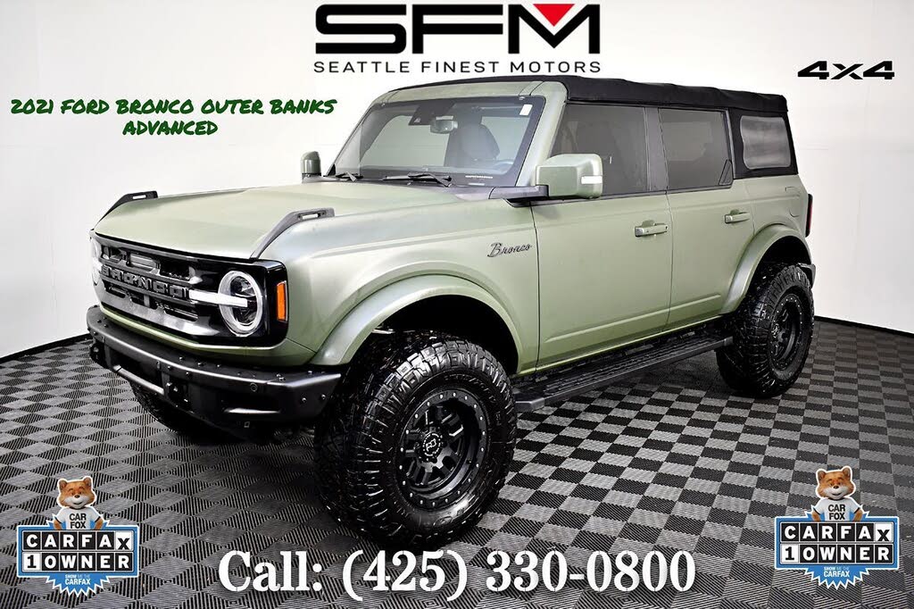 2021 Ford Bronco Outer Banks Advanced 4-Door 4WD