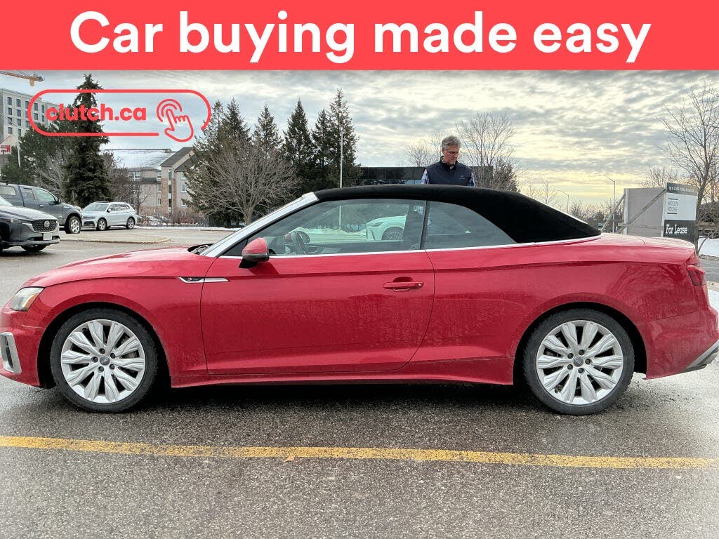 2021 Audi A5 2.0 TFSI quattro Progressiv Convertible AWD