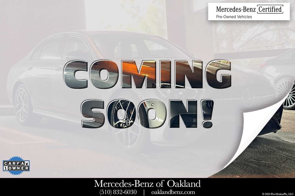 2022 Mercedes-Benz E-Class E 350 RWD