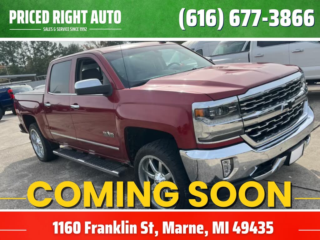 2018 Chevrolet Silverado 1500 LTZ Crew Cab 4WD