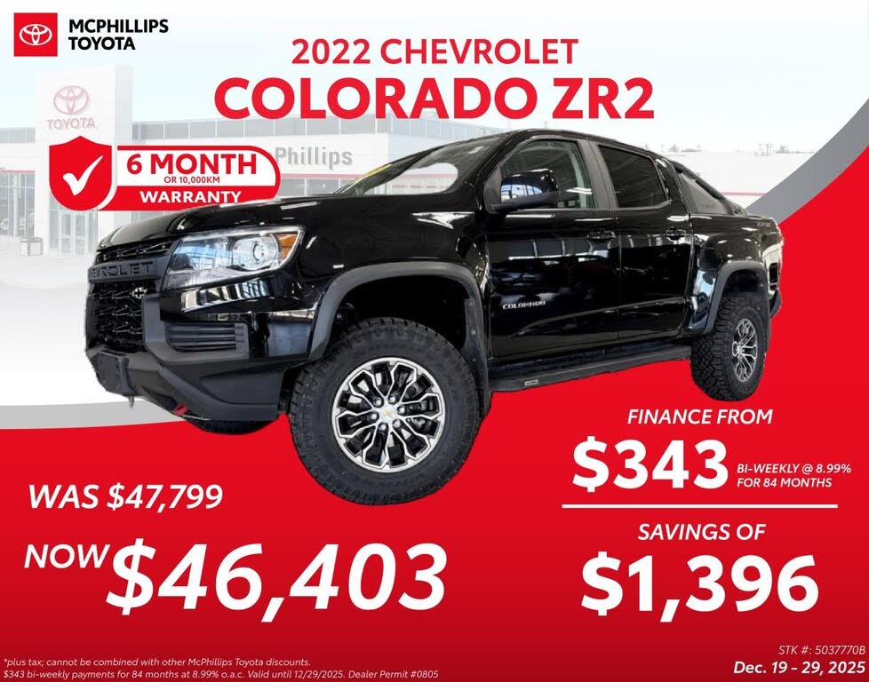 Chevrolet Colorado ZR2 Crew Cab 4WD 2022
