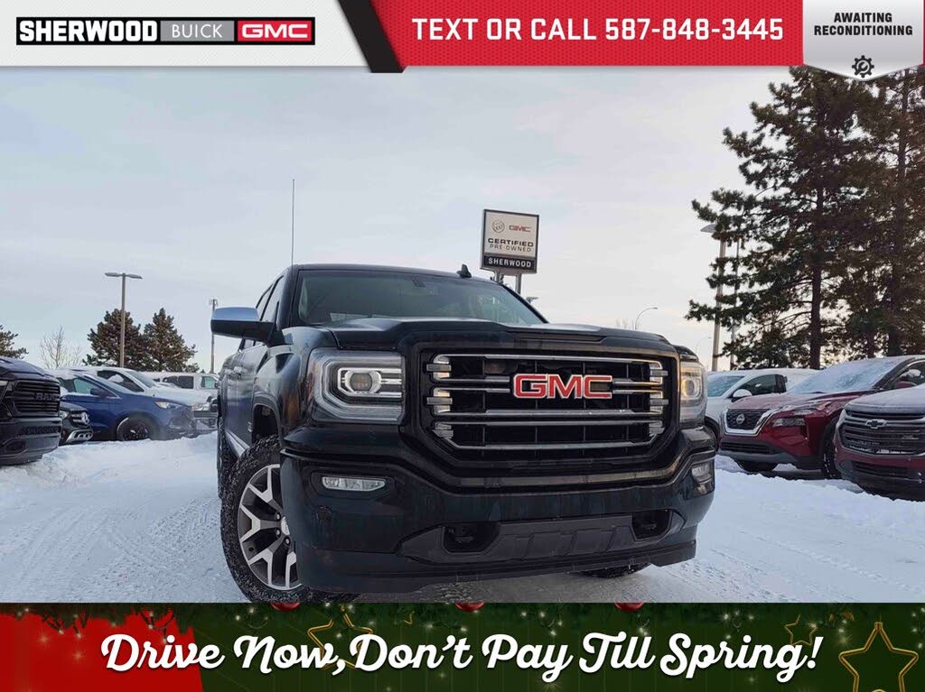 2016 GMC Sierra 1500 SLE Crew Cab 4WD