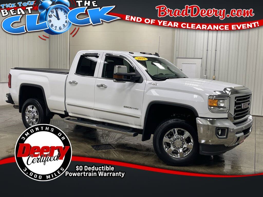 2018 GMC Sierra 2500HD SLT Double Cab SB 4WD