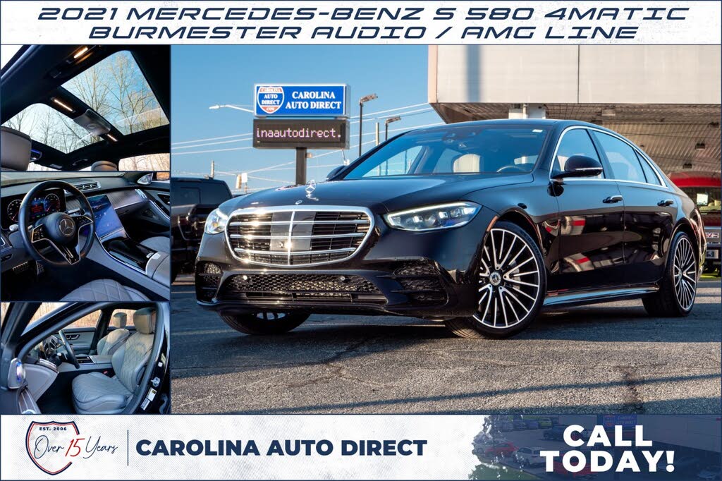 2021 Mercedes-Benz S-Class S 580 Sedan 4MATIC