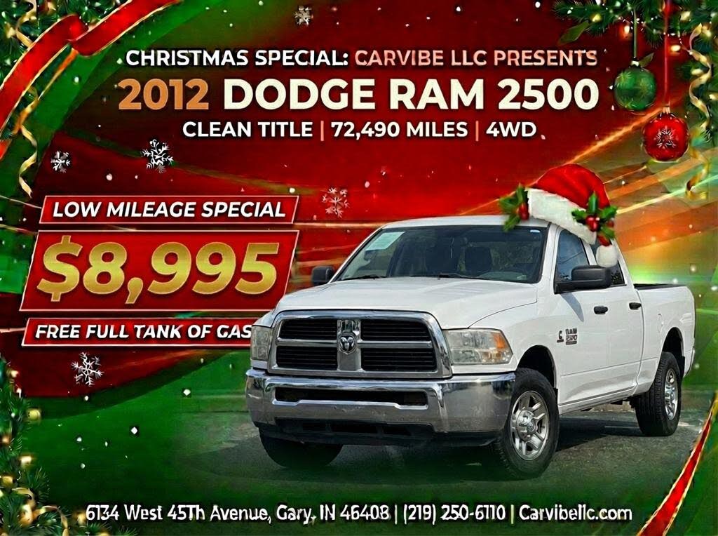 2012 RAM 2500 ST Crew Cab LB