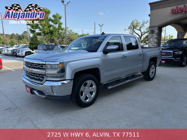2016 Chevrolet Silverado 1500 LTZ Crew Cab 4WD