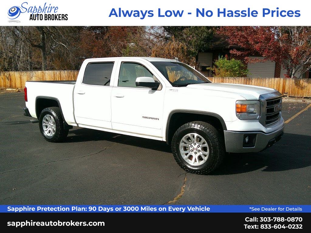 2015 GMC Sierra 1500 SLE Crew Cab 4WD