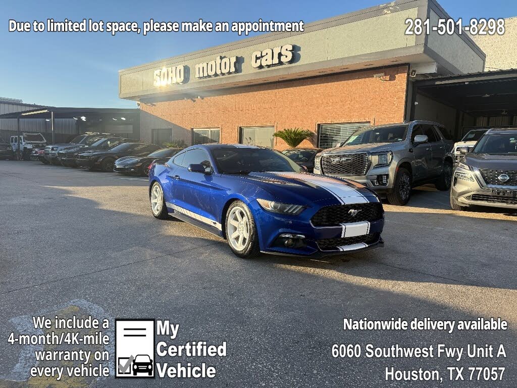 2016 Ford Mustang EcoBoost Coupe RWD