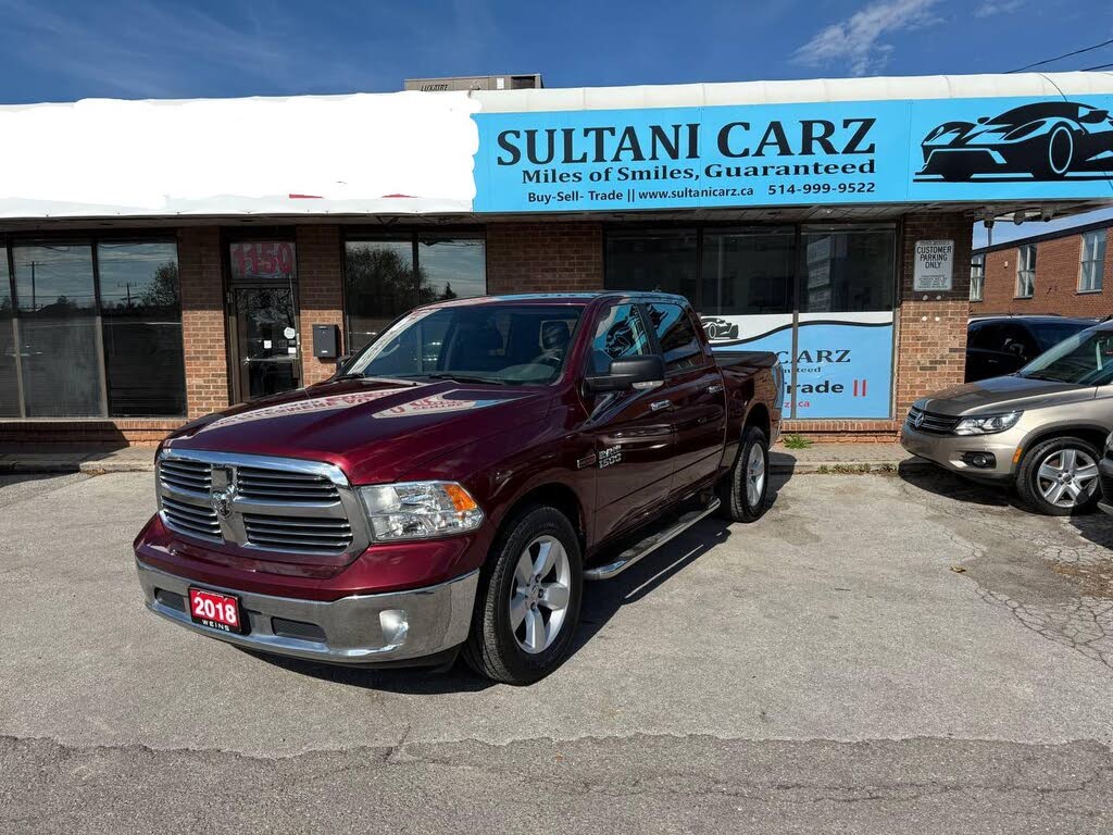 2018 RAM 1500 SLT Crew Cab 4WD