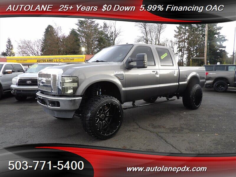 2008 Ford F-250 Super Duty Lariat Crew Cab 4WD