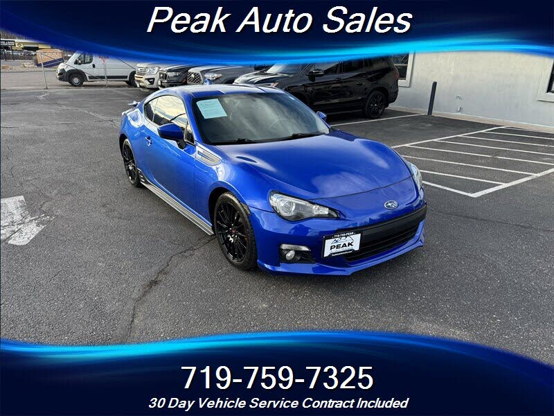 2015 Subaru BRZ Series.Blue RWD