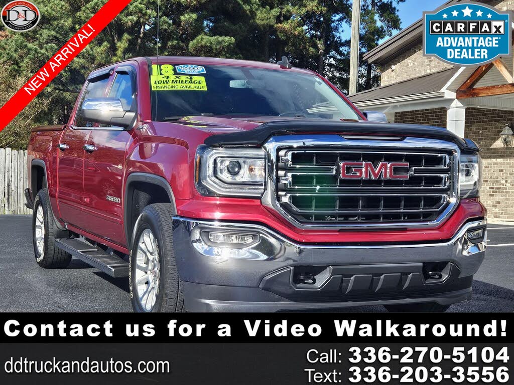 2018 GMC Sierra 1500 SLE Crew Cab 4WD