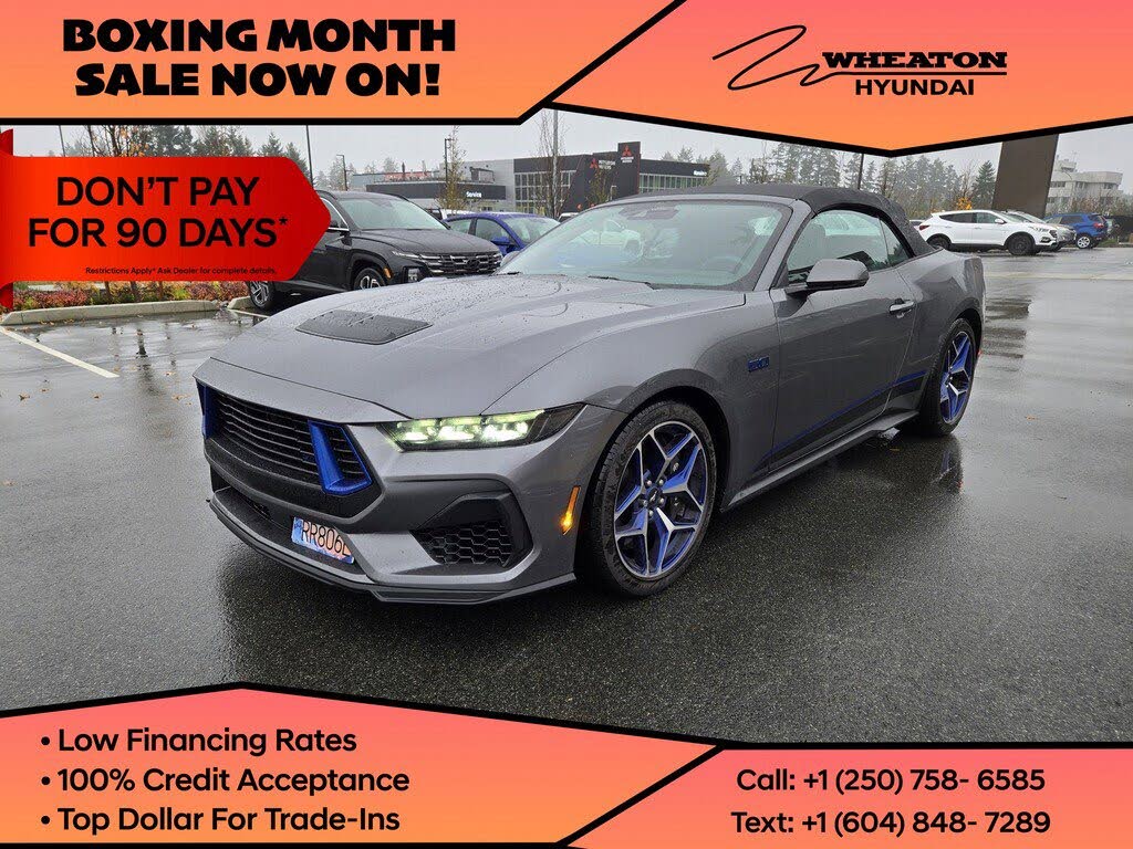 2025 Ford Mustang GT Premium Convertible RWD