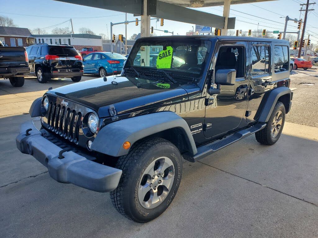 2017 Jeep Wrangler Unlimited Sport S 4WD
