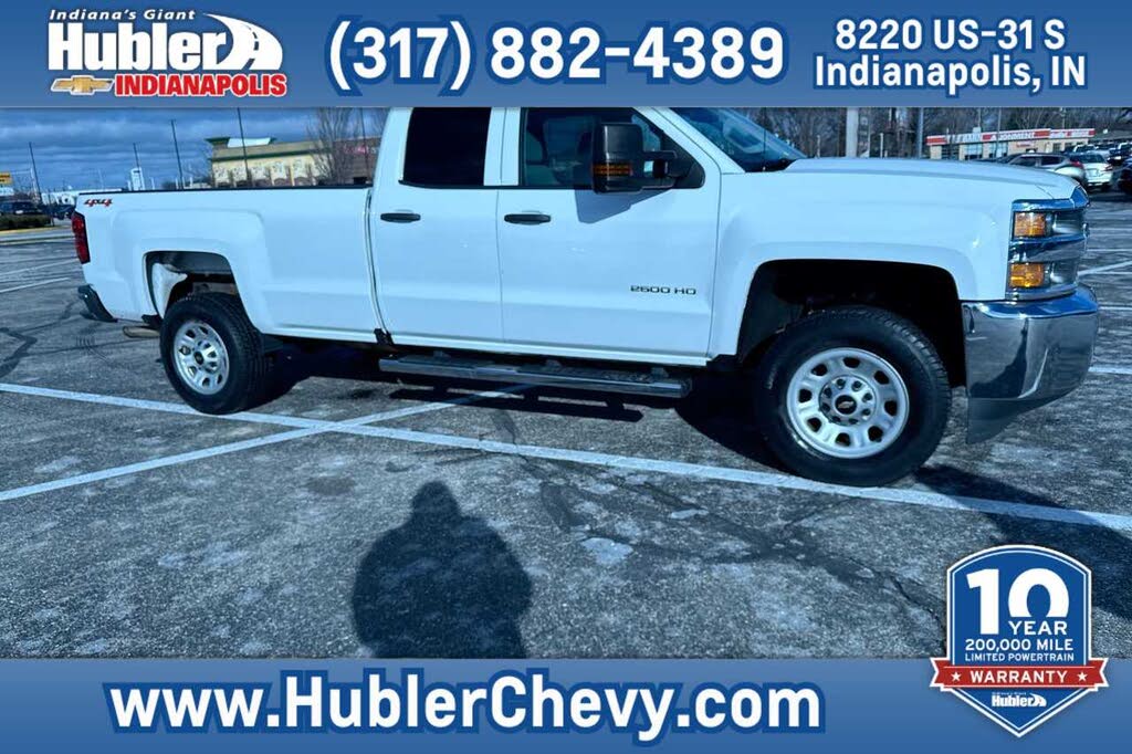 2018 Chevrolet Silverado 2500HD Work Truck Double Cab 4WD