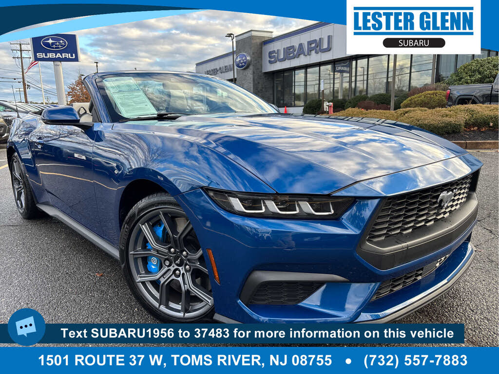 2024 Ford Mustang EcoBoost Premium Convertible RWD