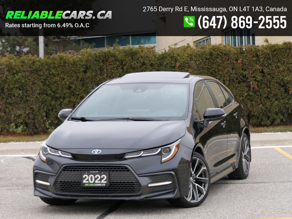 2022 Toyota Corolla SE FWD