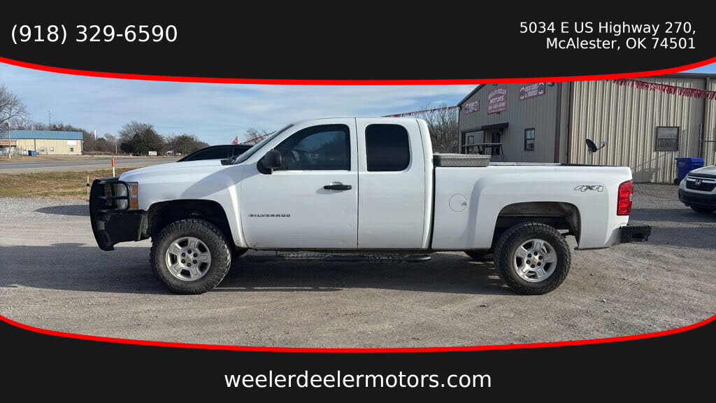 2013 Chevrolet Silverado 1500 Work Truck Extended Cab 4WD